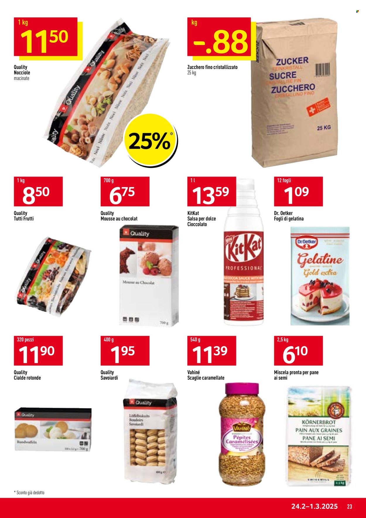 Volantino Prodega - 24.2.2025 - 1.3.2025. Pagina 23
