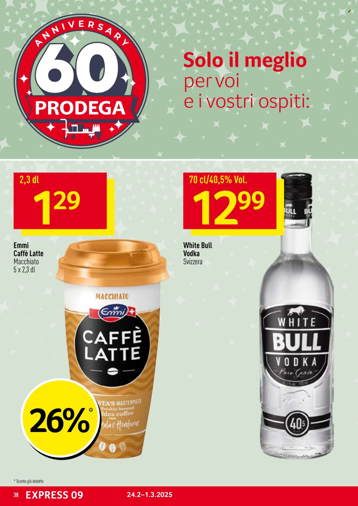 Volantino Prodega - 24.2.2025 - 1.3.2025. Pagina 38