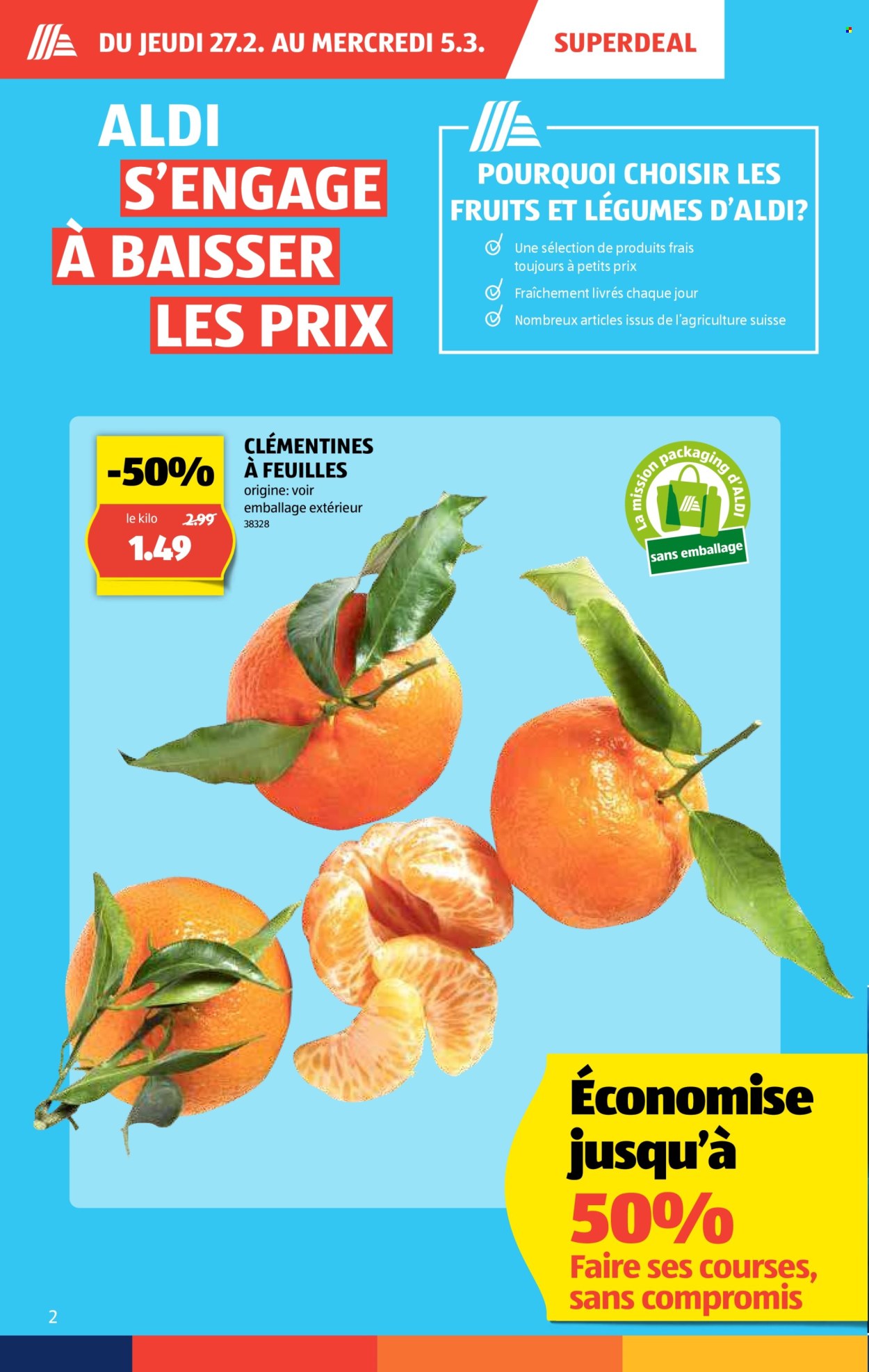 Catalogue Aldi - 27.2.2025 - 5.3.2025. Page 3