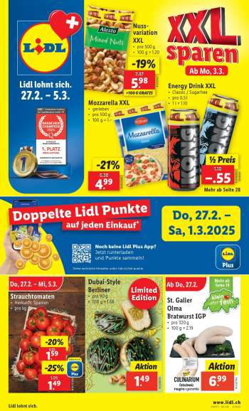 Volantino Lidl - 27.2.2025 - 5.3.2025.