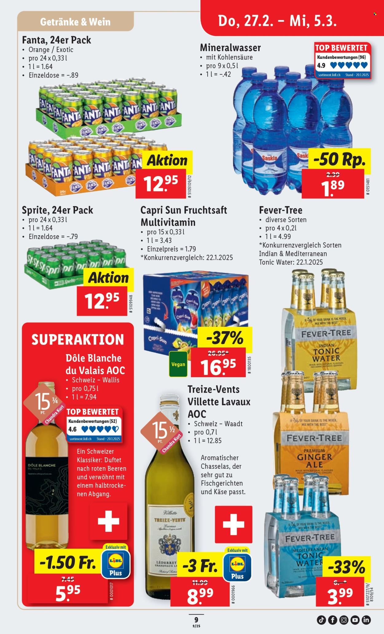 Volantino Lidl - 27.2.2025 - 5.3.2025. Pagina 9