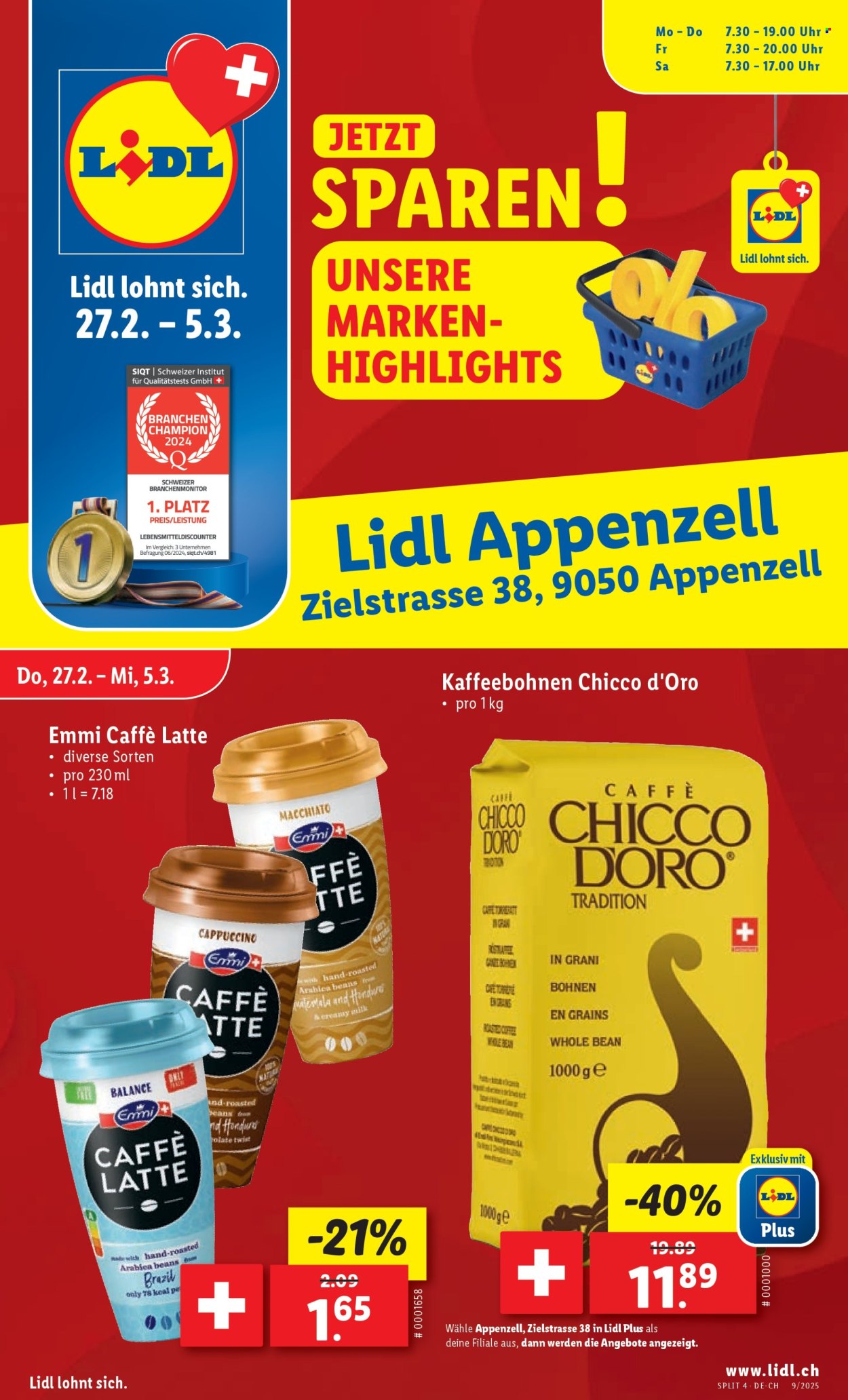 Volantino Lidl - 27.2.2025 - 5.3.2025. Pagina 1