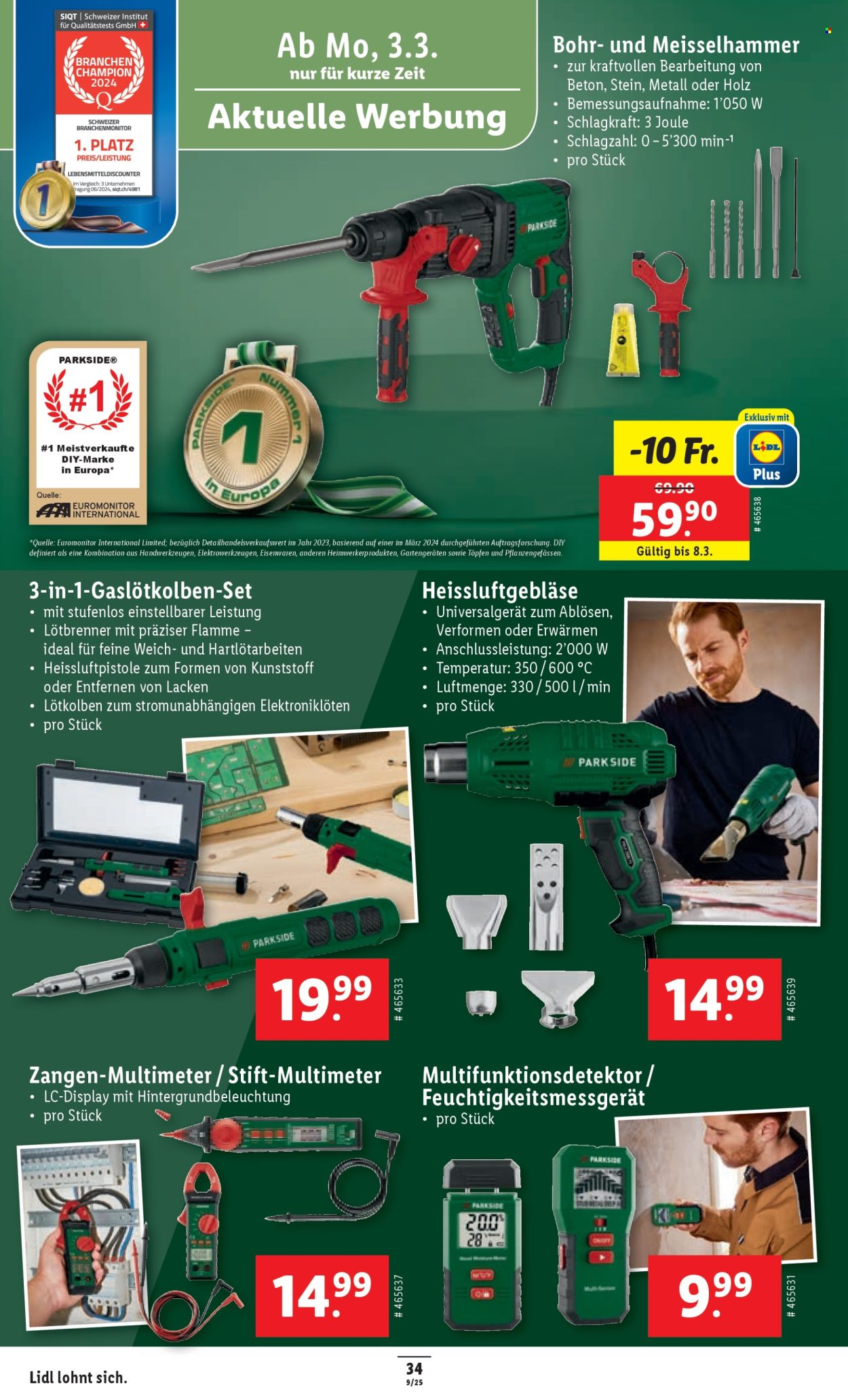 Volantino Lidl - 27.2.2025 - 5.3.2025. Pagina 34