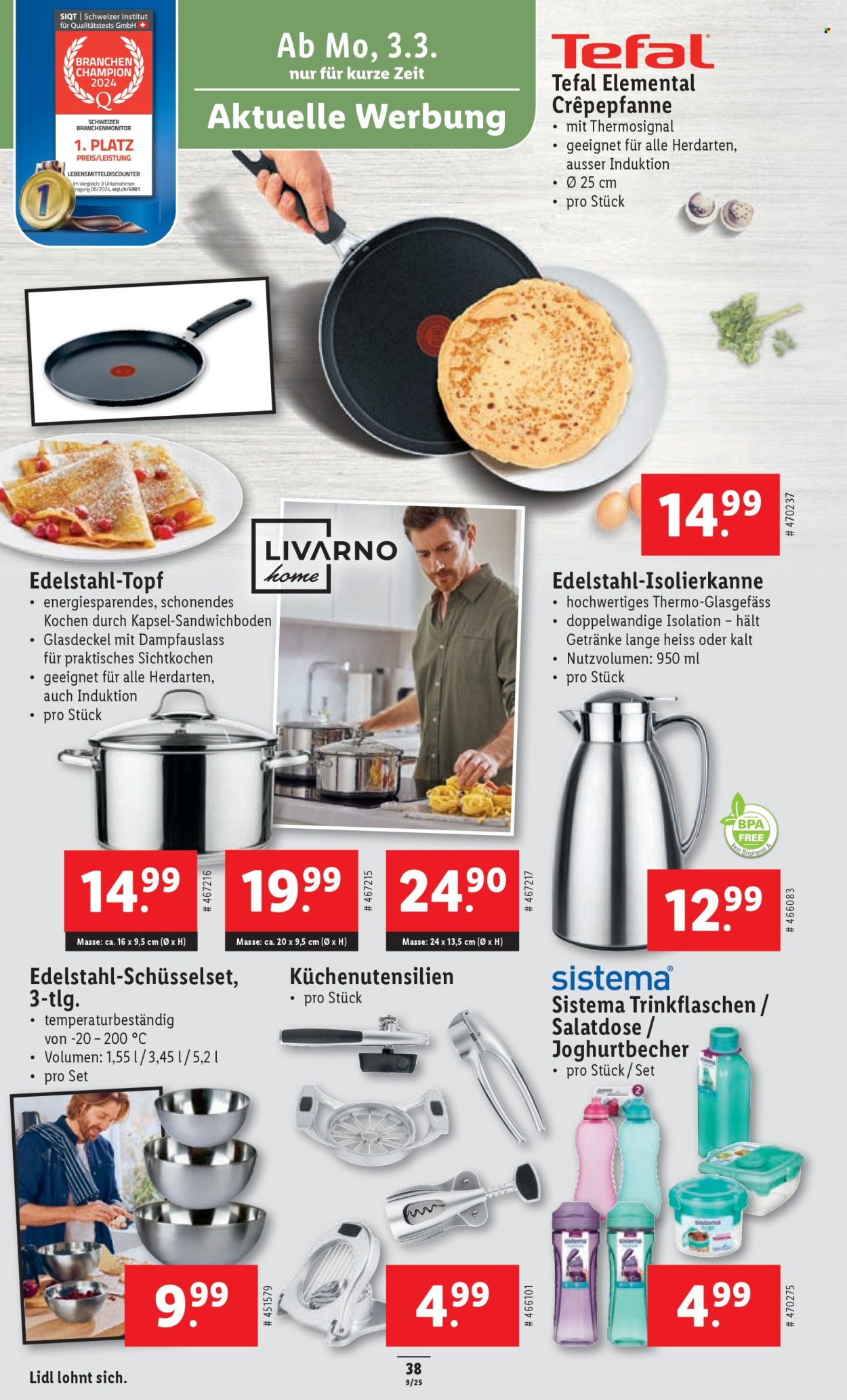 Volantino Lidl - 27.2.2025 - 5.3.2025. Pagina 38