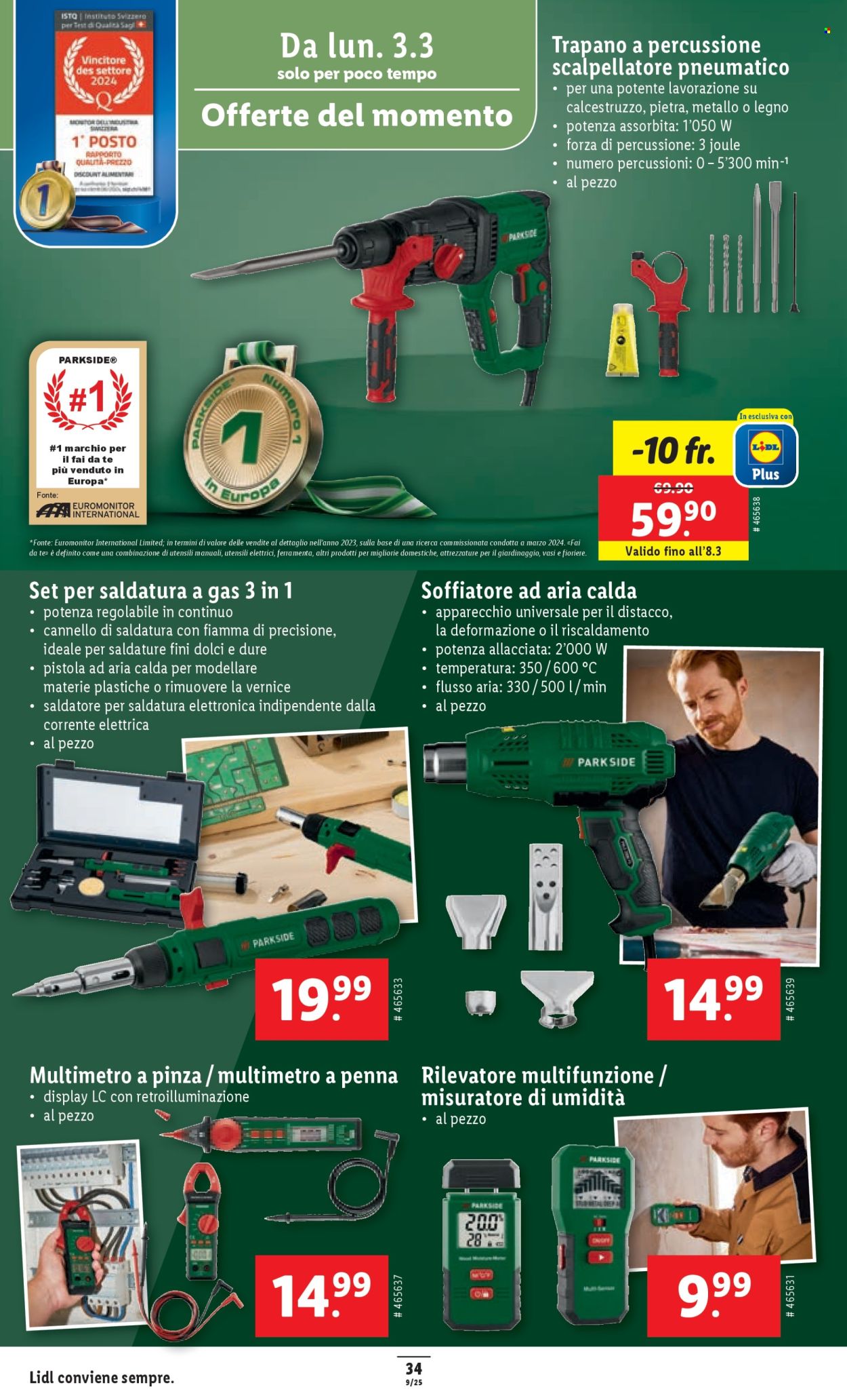 Volantino Lidl - 27.2.2025 - 5.3.2025. Pagina 34