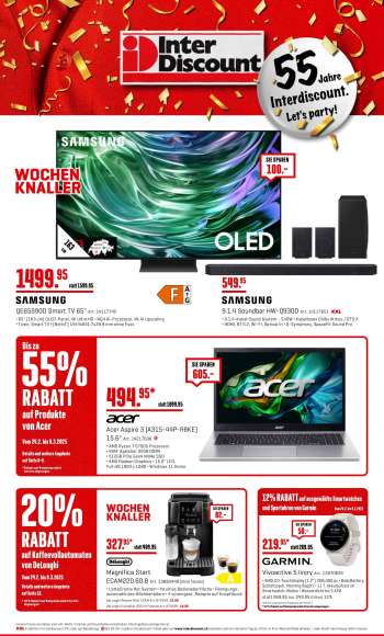 Volantino Interdiscount - 24.2.2025 - 9.3.2025.