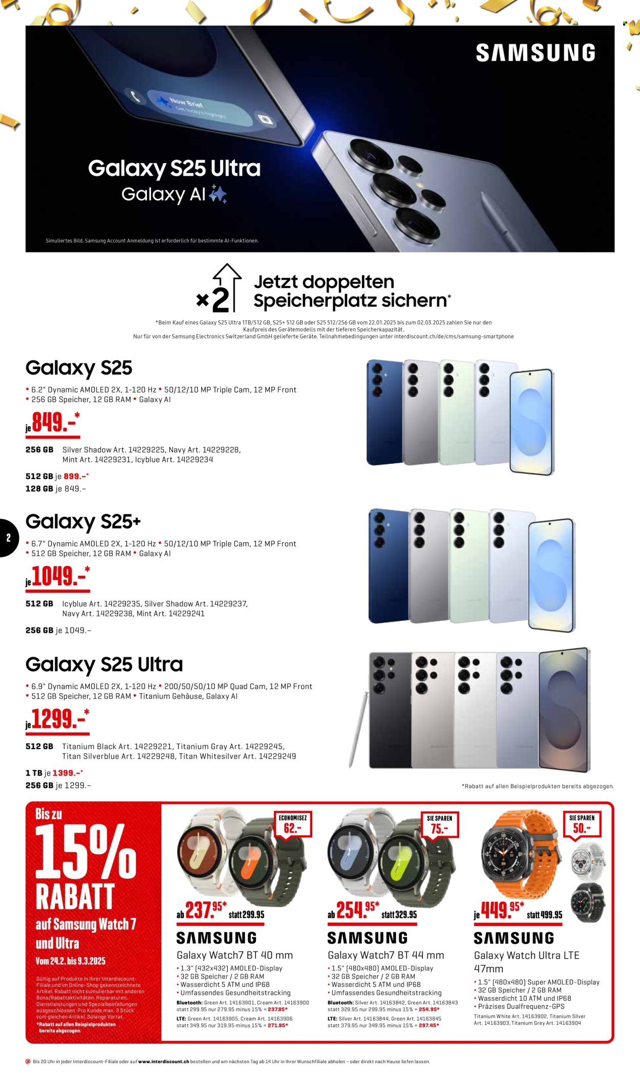 Catalogue Interdiscount - 24.2.2025 - 9.3.2025. Page 2