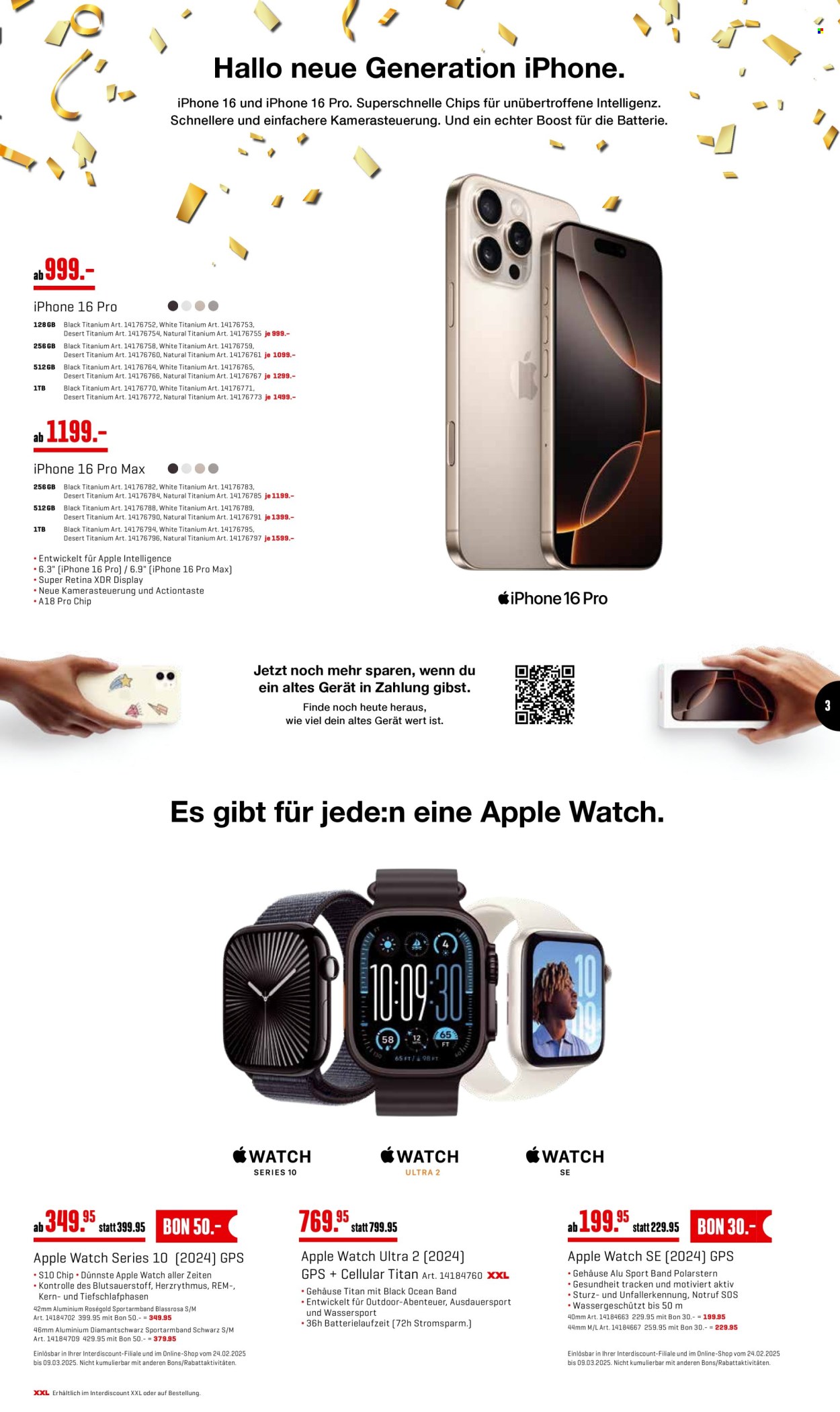 Catalogue Interdiscount - 24.2.2025 - 9.3.2025. Page 3
