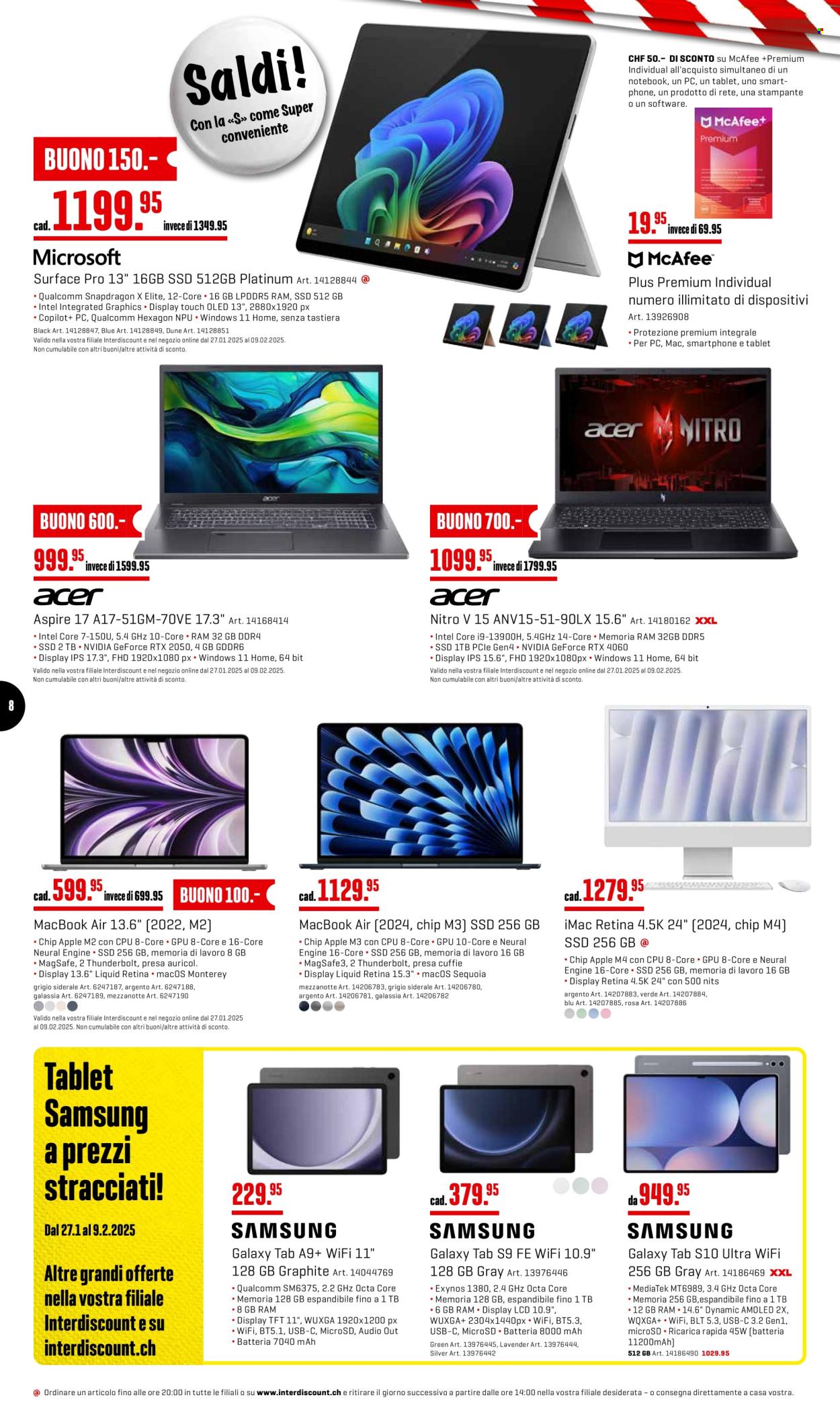Prospekt Interdiscount - 24.2.2025 - 9.3.2025. Seite 8