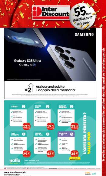 Volantino Interdiscount - 24.2.2025 - 9.3.2025.