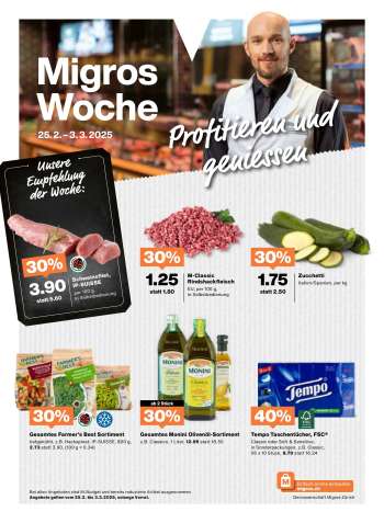 Catalogue Migros - 25.2.2025 - 3.3.2025.