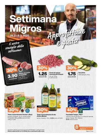 Catalogue Migros - 25.2.2025 - 3.3.2025.