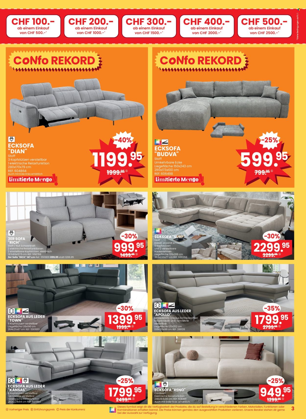Volantino Conforama - 25.2.2025 - 10.3.2025. Pagina 3