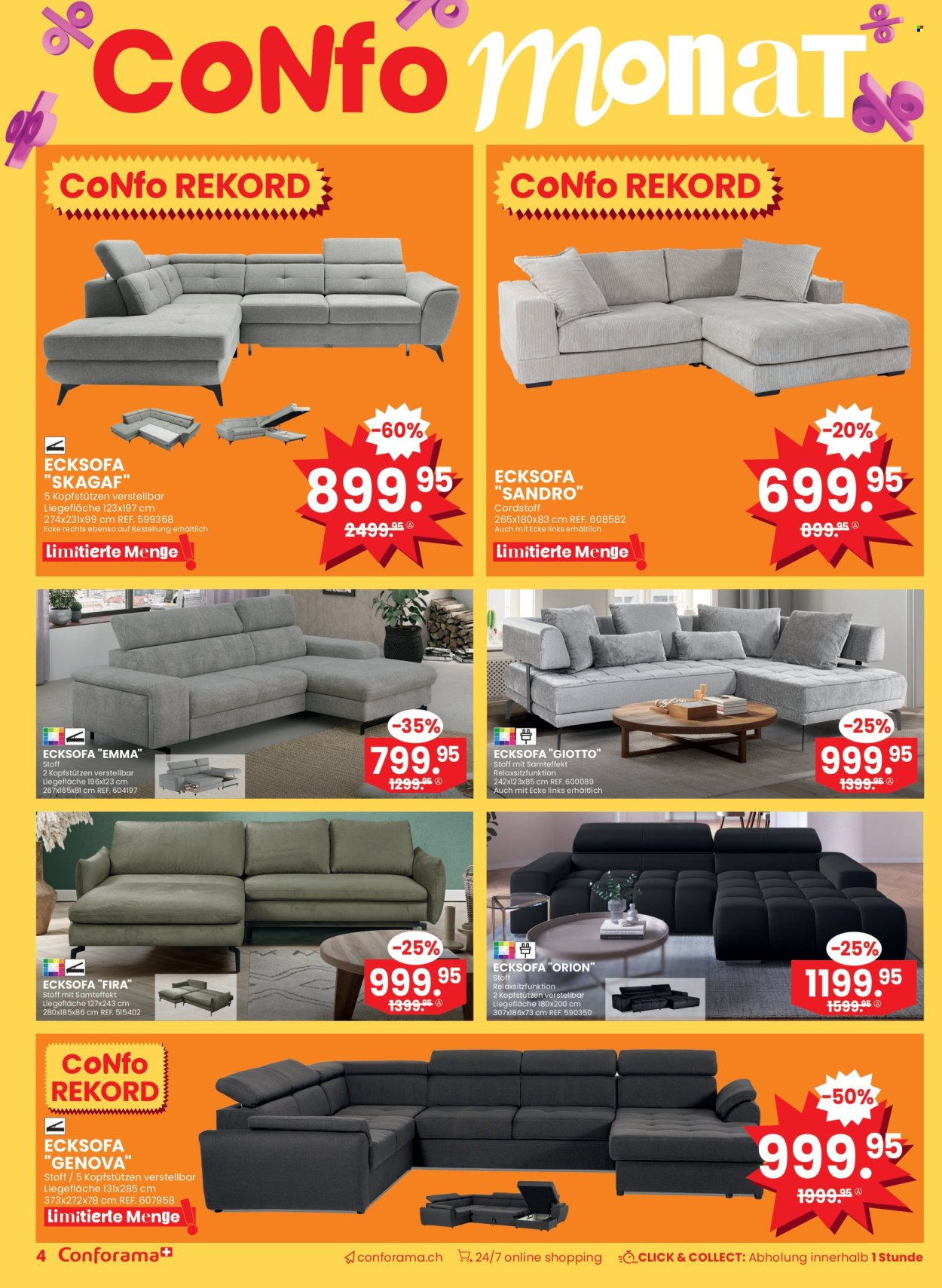 Volantino Conforama - 25.2.2025 - 10.3.2025. Pagina 4