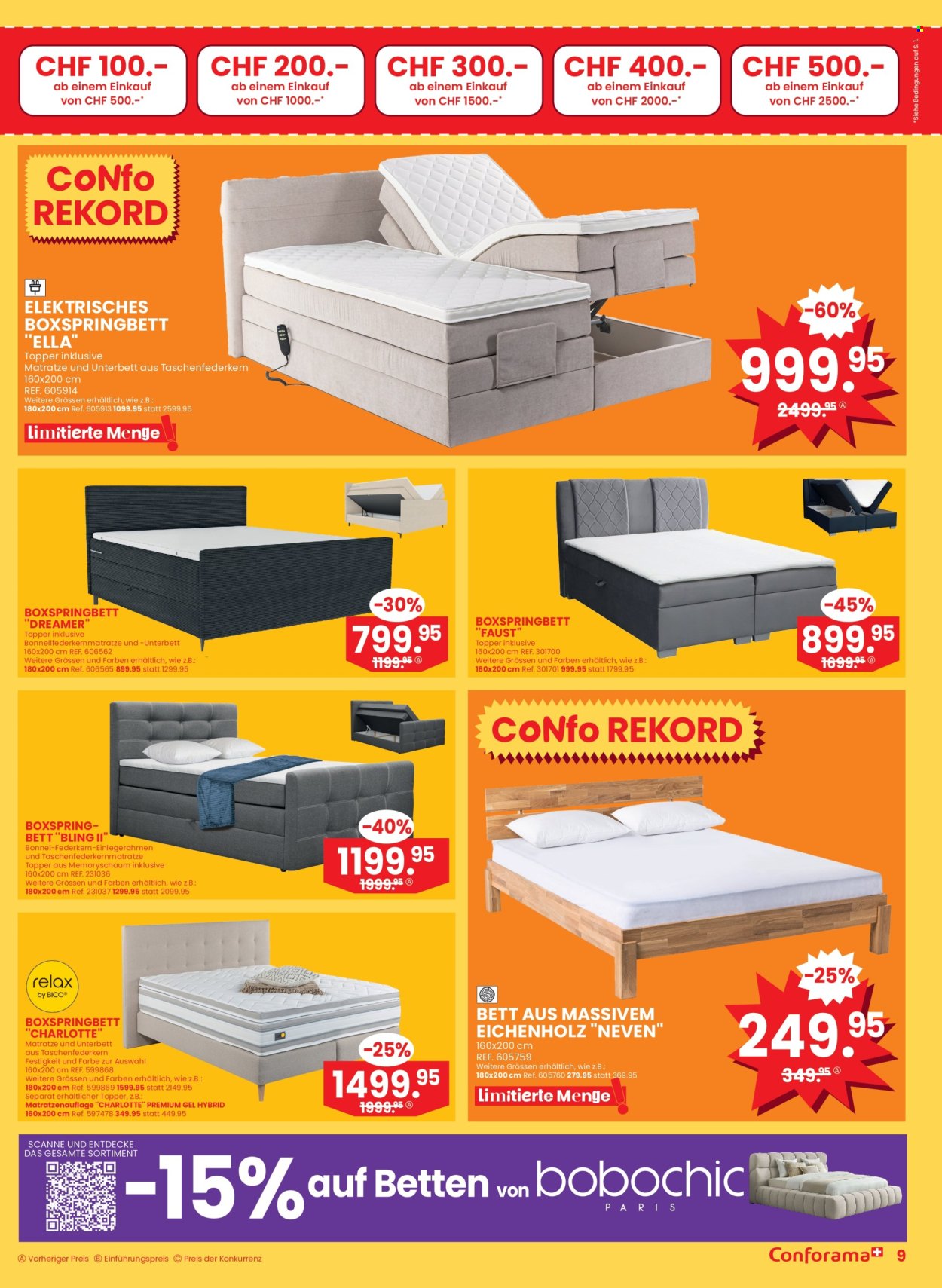 Volantino Conforama - 25.2.2025 - 10.3.2025. Pagina 9