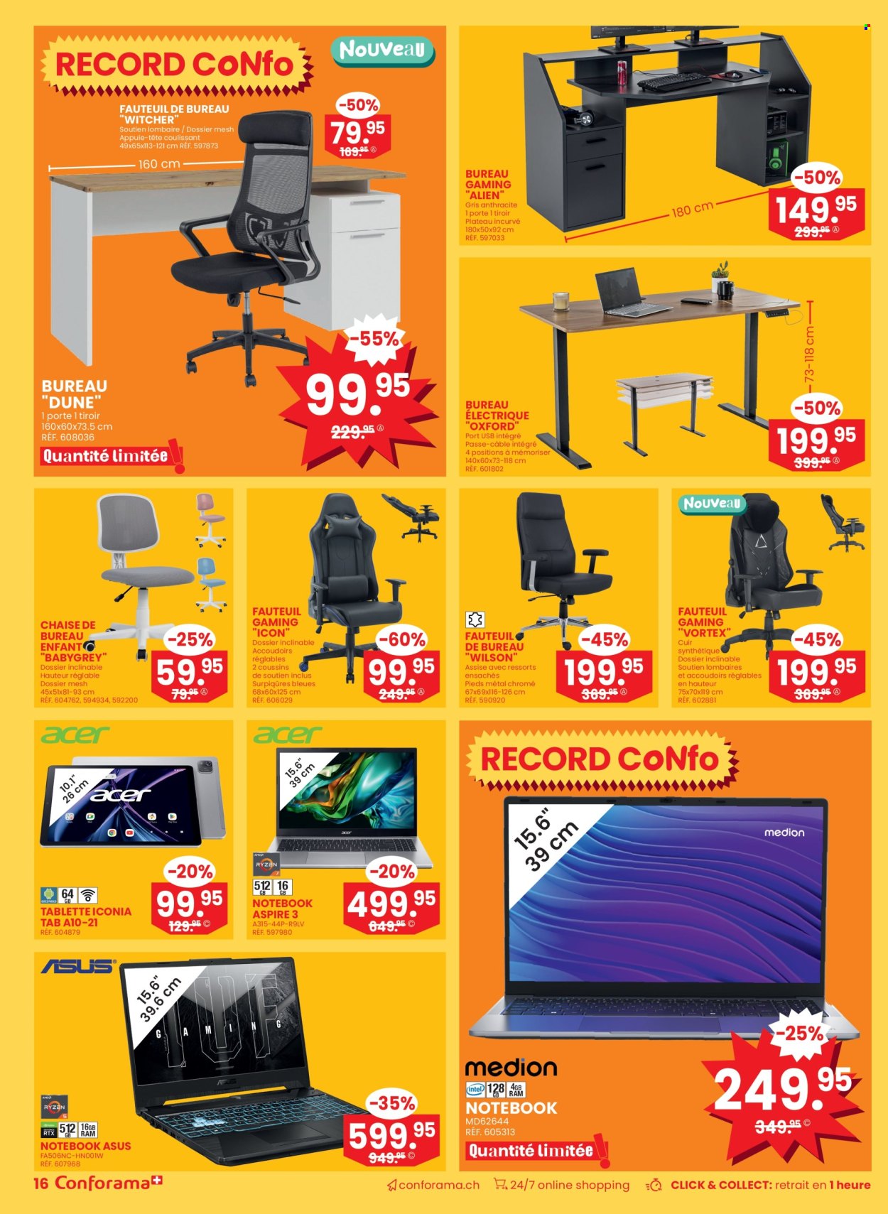 Volantino Conforama - 25.2.2025 - 10.3.2025. Pagina 16