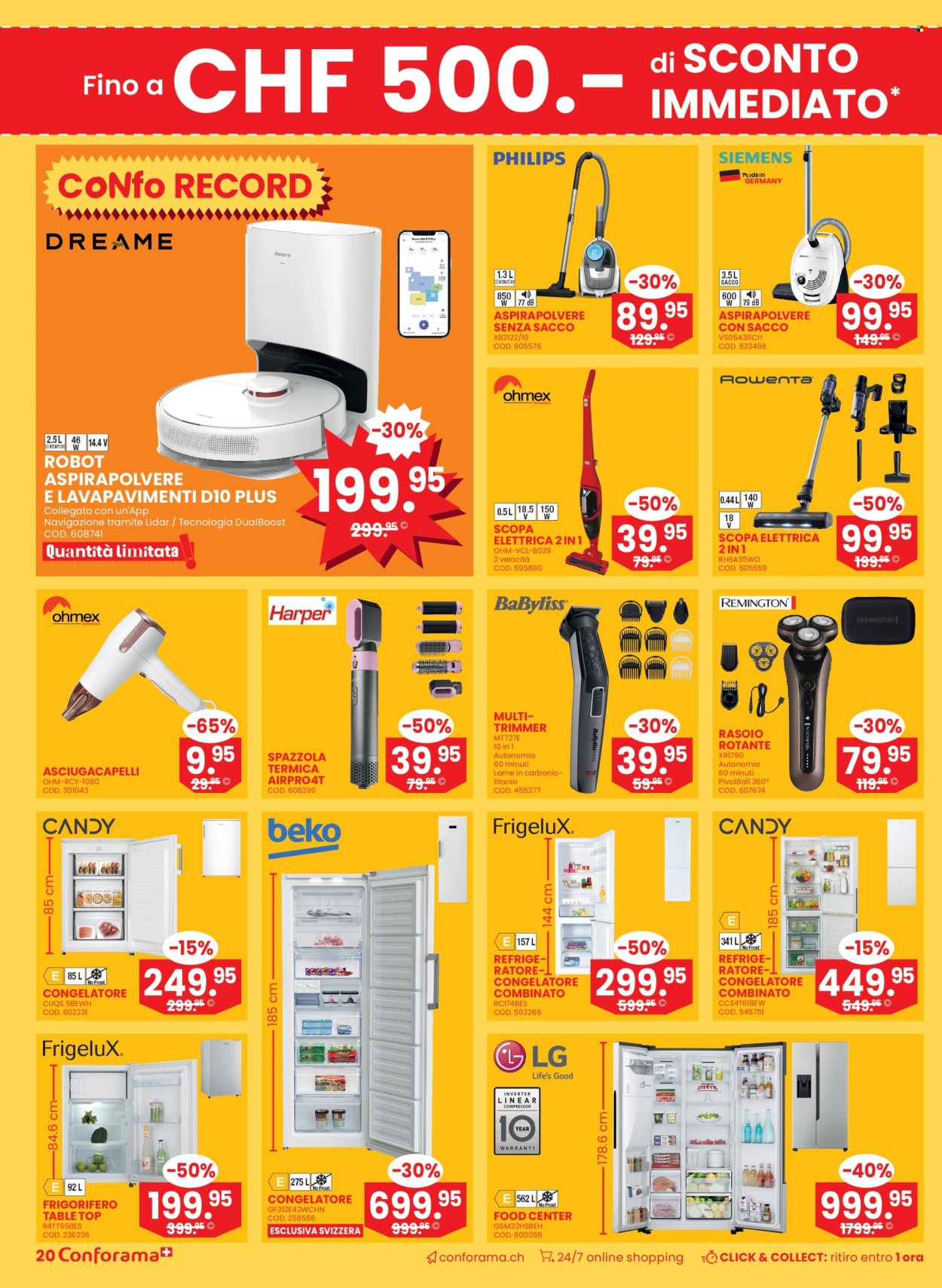 Volantino Conforama - 25.2.2025 - 10.3.2025. Pagina 20