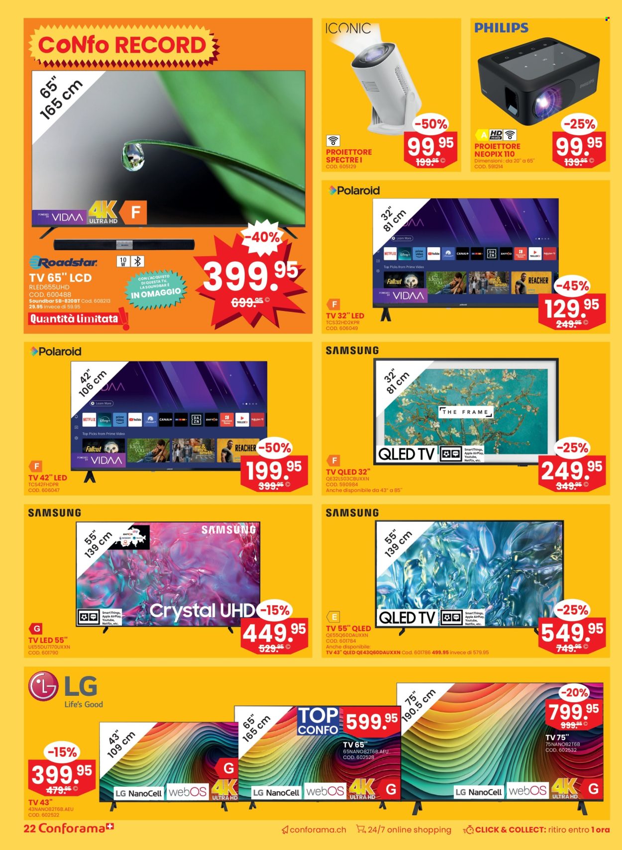 Volantino Conforama - 25.2.2025 - 10.3.2025. Pagina 22