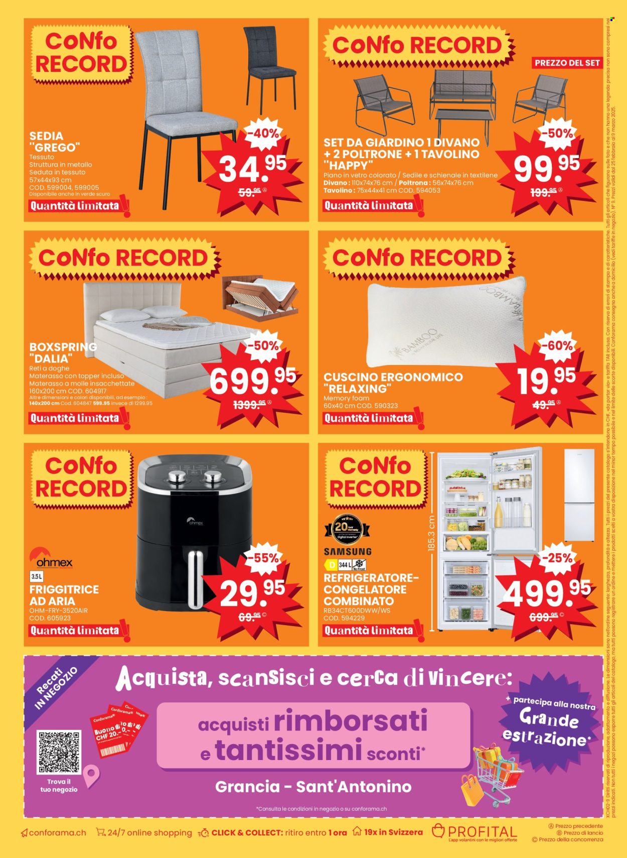 Volantino Conforama - 25.2.2025 - 10.3.2025. Pagina 24