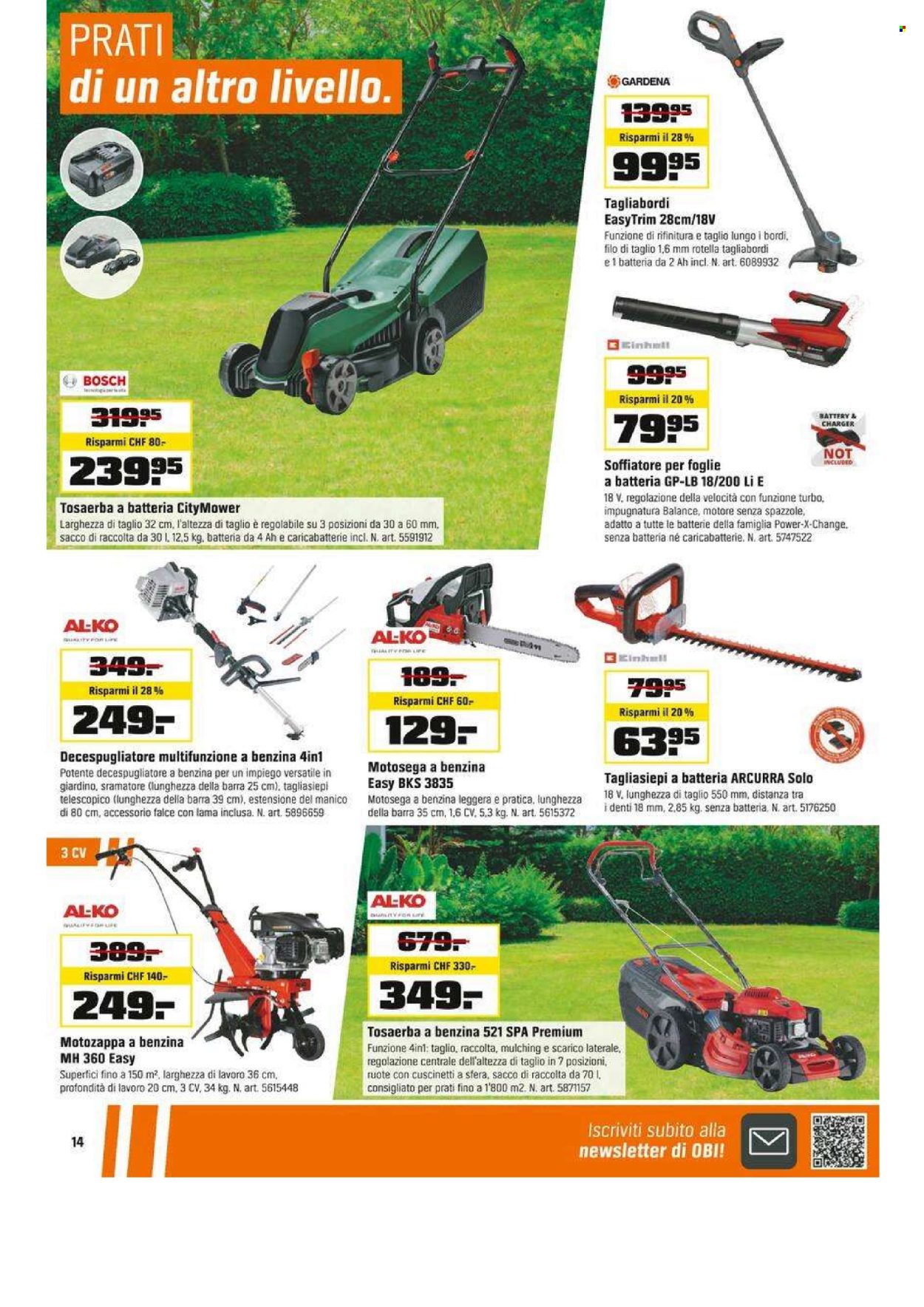 Catalogue OBI - 3.3.2025 - 22.3.2025. Page 14