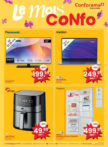 Catalogue Conforama - 4.3.2025 - 10.3.2025.
