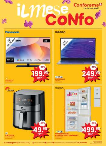 Volantino Conforama - 4.3.2025 - 10.3.2025.