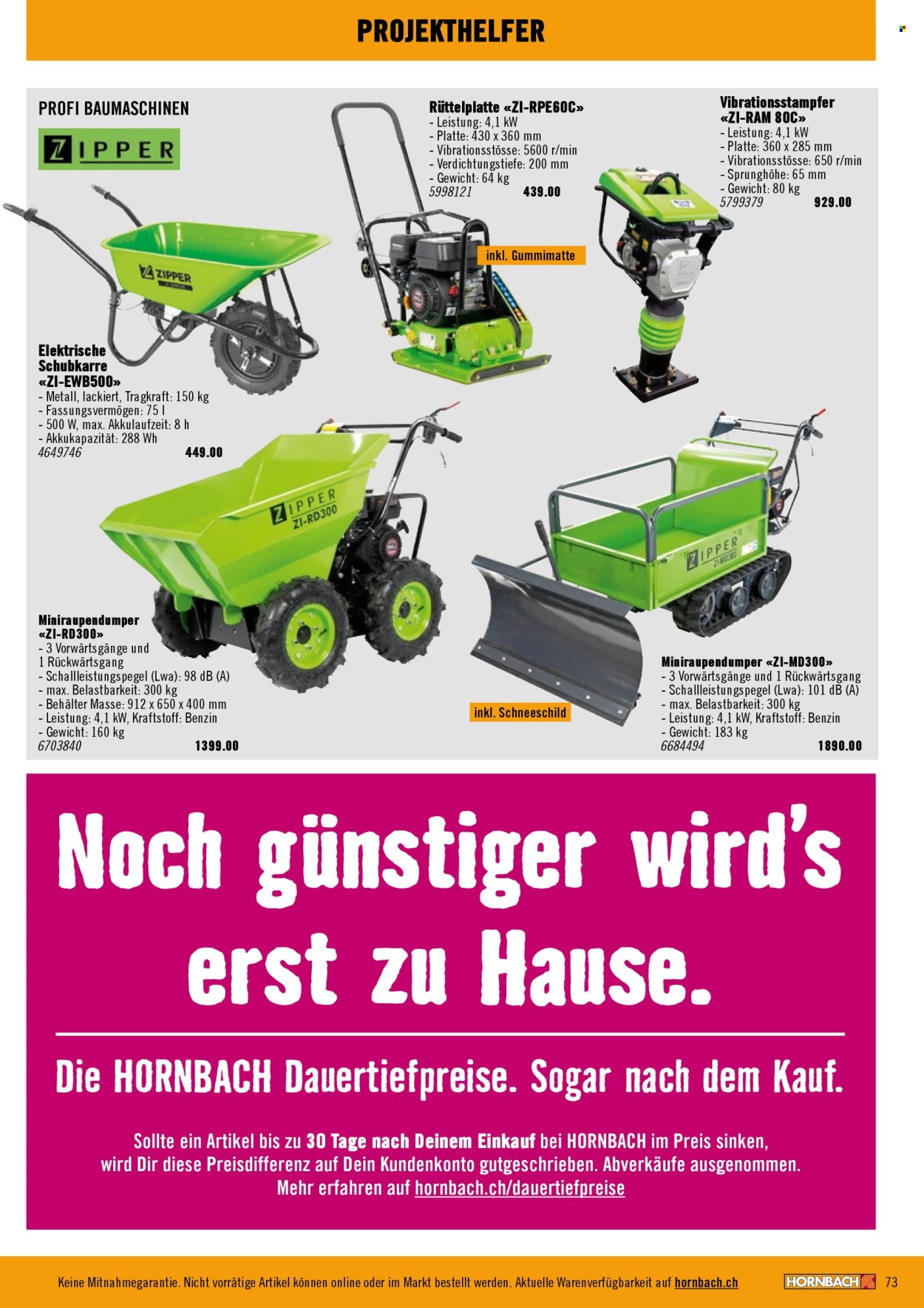 Prospekt Hornbach - 4.3.2025 - 29.3.2025. Seite 73