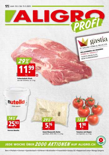 Prospekte ALIGRO - 12.3.2025 - 18.3.2025.