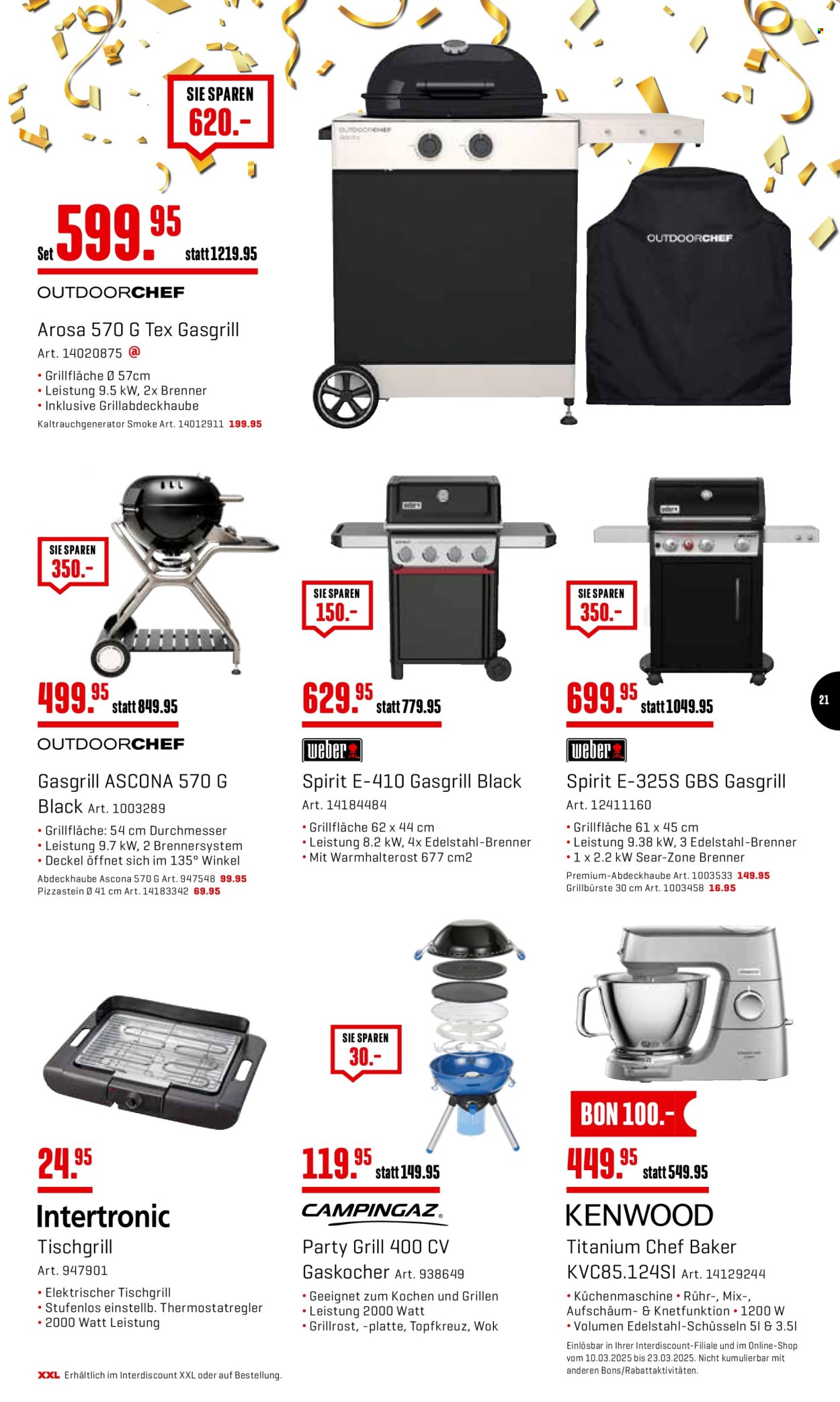 Prospekt Interdiscount - 10.3.2025 - 23.3.2025. Seite 21