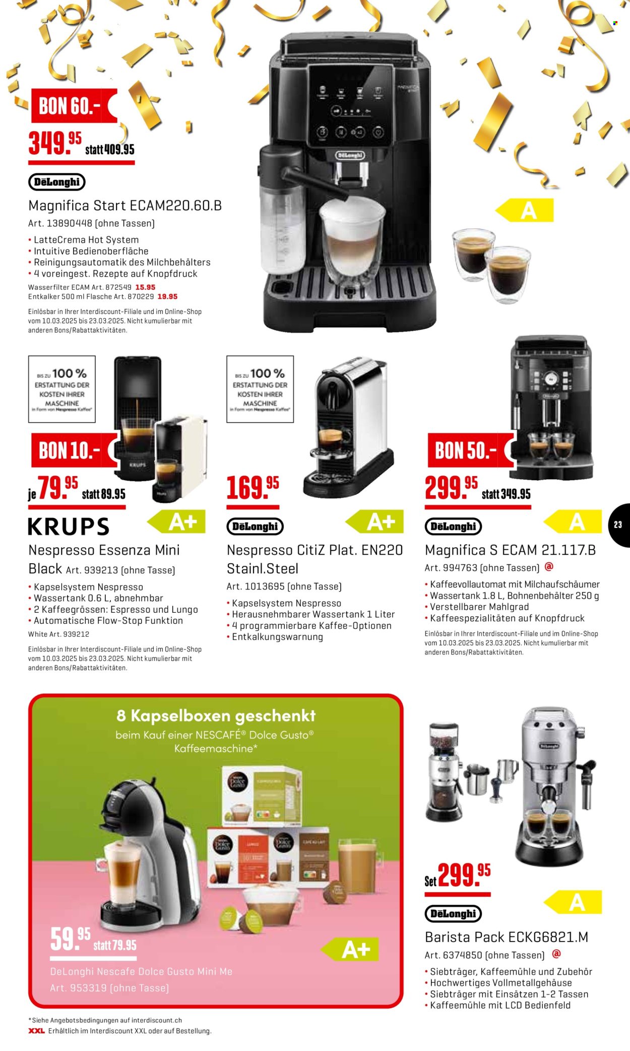 Prospekt Interdiscount - 10.3.2025 - 23.3.2025. Seite 23