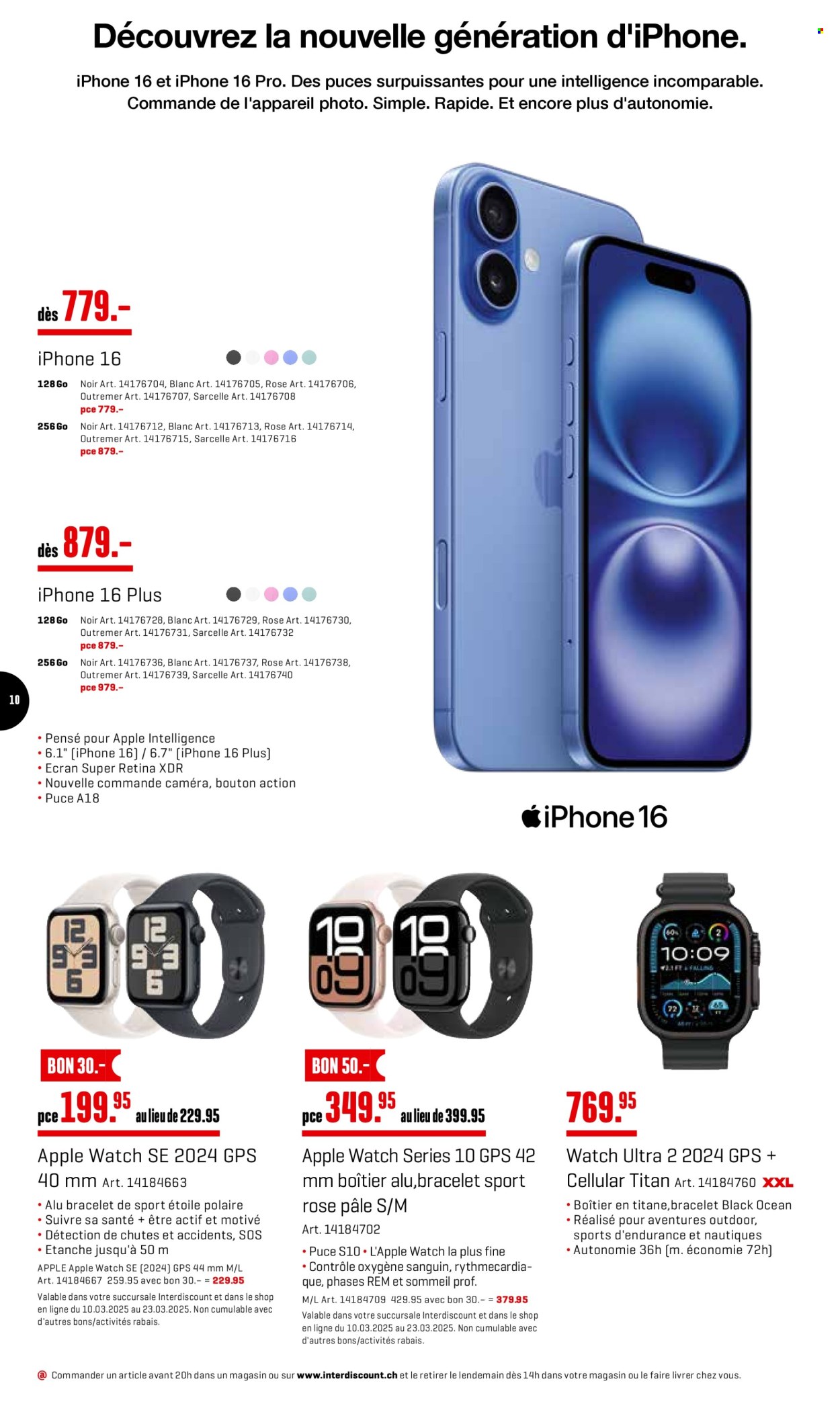 Volantino Interdiscount - 10.3.2025 - 23.3.2025. Pagina 10