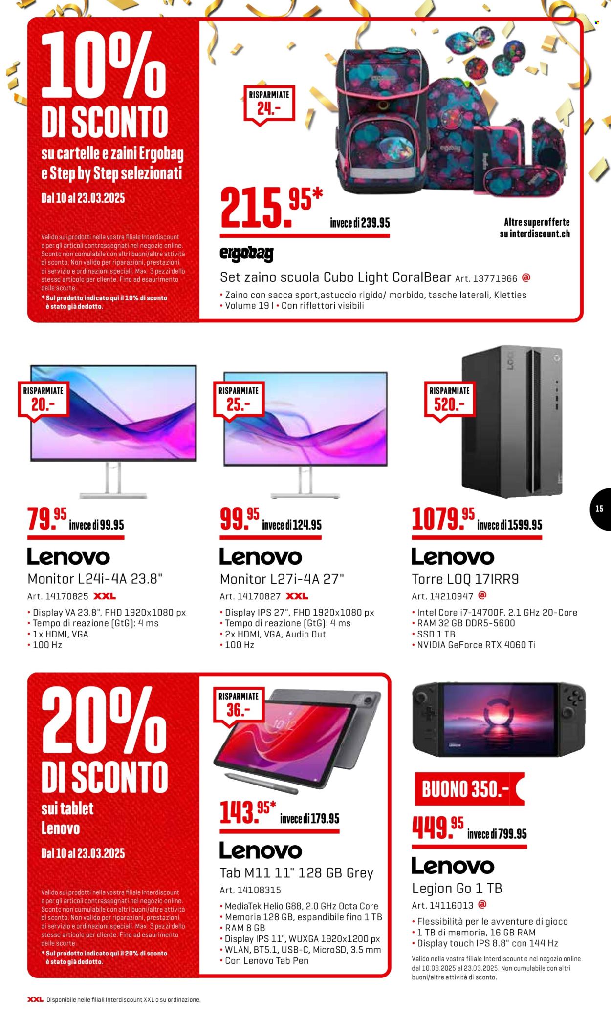 Volantino Interdiscount - 10.3.2025 - 23.3.2025. Pagina 15