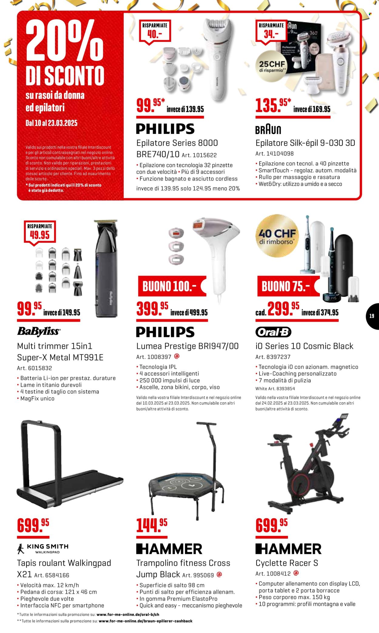 Volantino Interdiscount - 10.3.2025 - 23.3.2025. Pagina 19