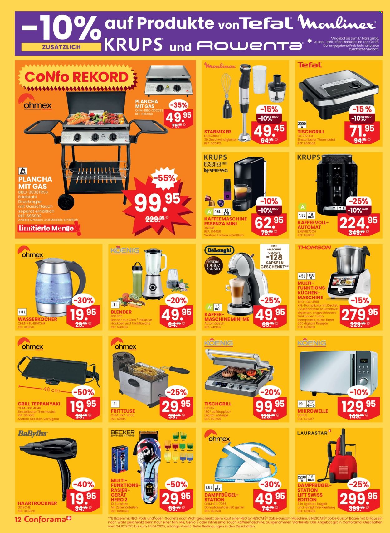 Volantino Conforama - 11.3.2025 - 24.3.2025. Pagina 12
