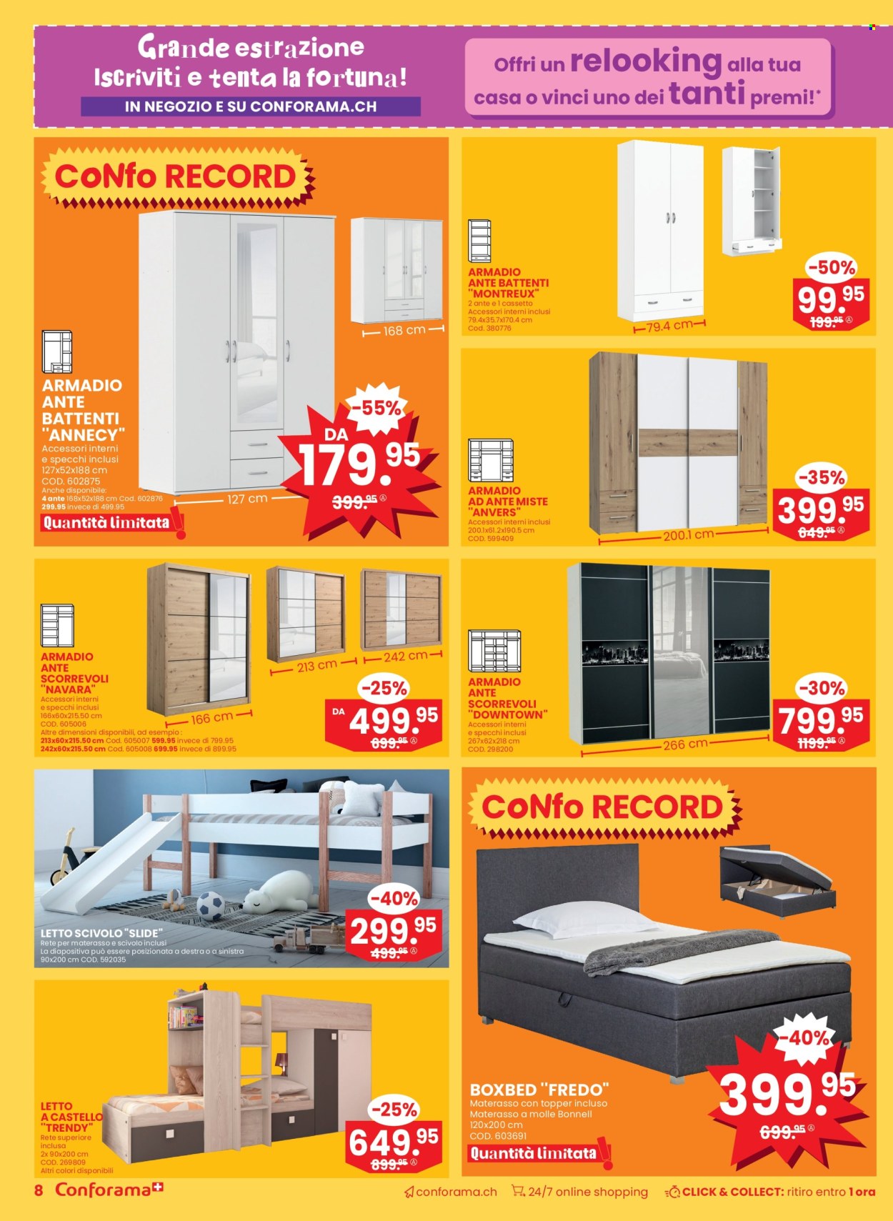Volantino Conforama - 10.3.2025 - 24.3.2025. Pagina 8