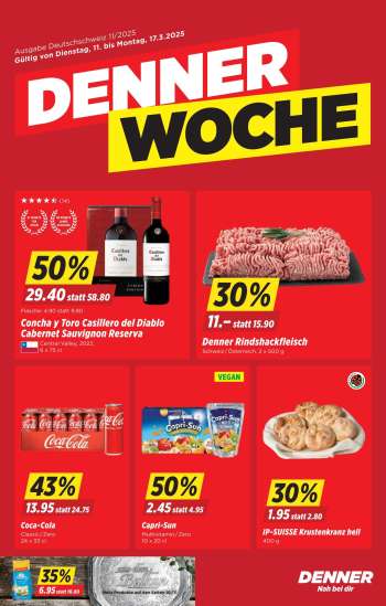 Catalogue Denner - 11.3.2025 - 17.3.2025.