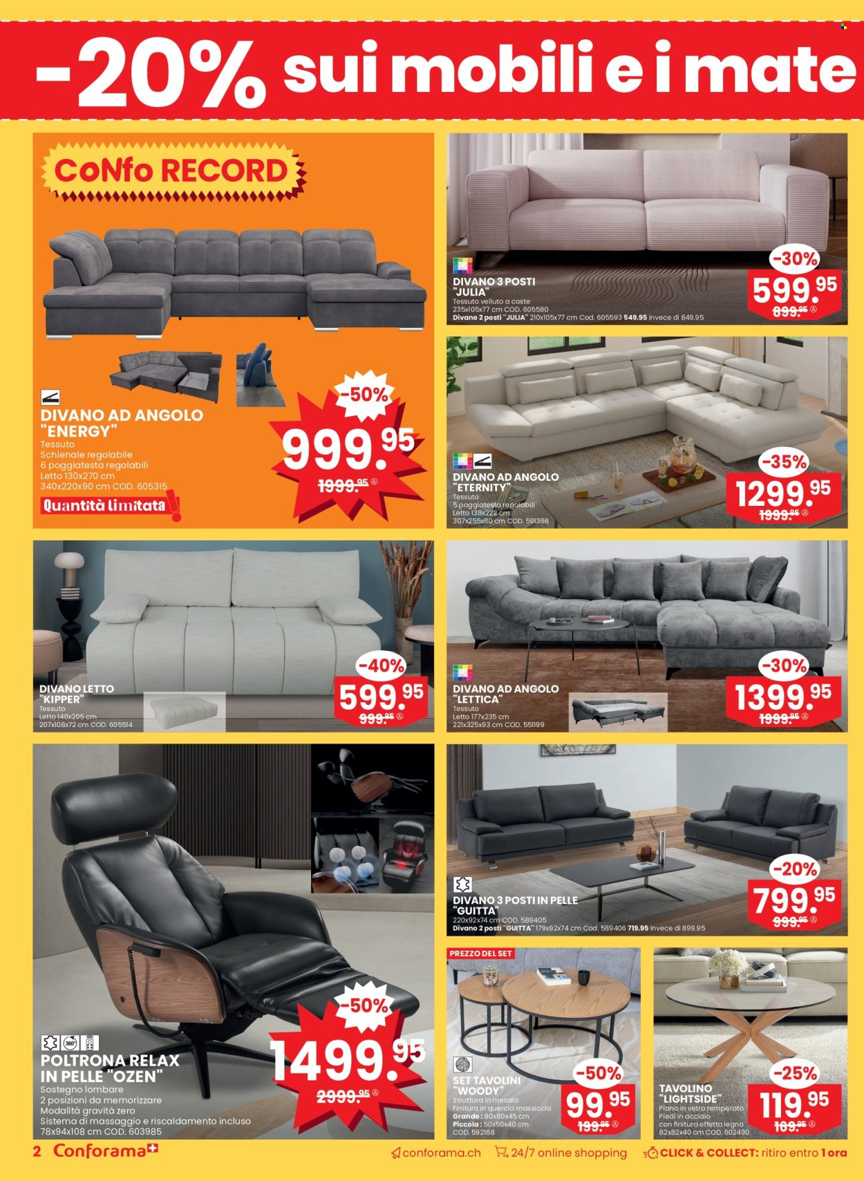 Prospekt Conforama - 10.3.2025 - 24.3.2025. Seite 2
