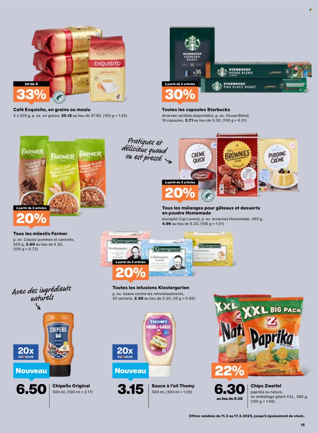 Catalogue Migros - 11.3.2025 - 17.3.2025. Page 15