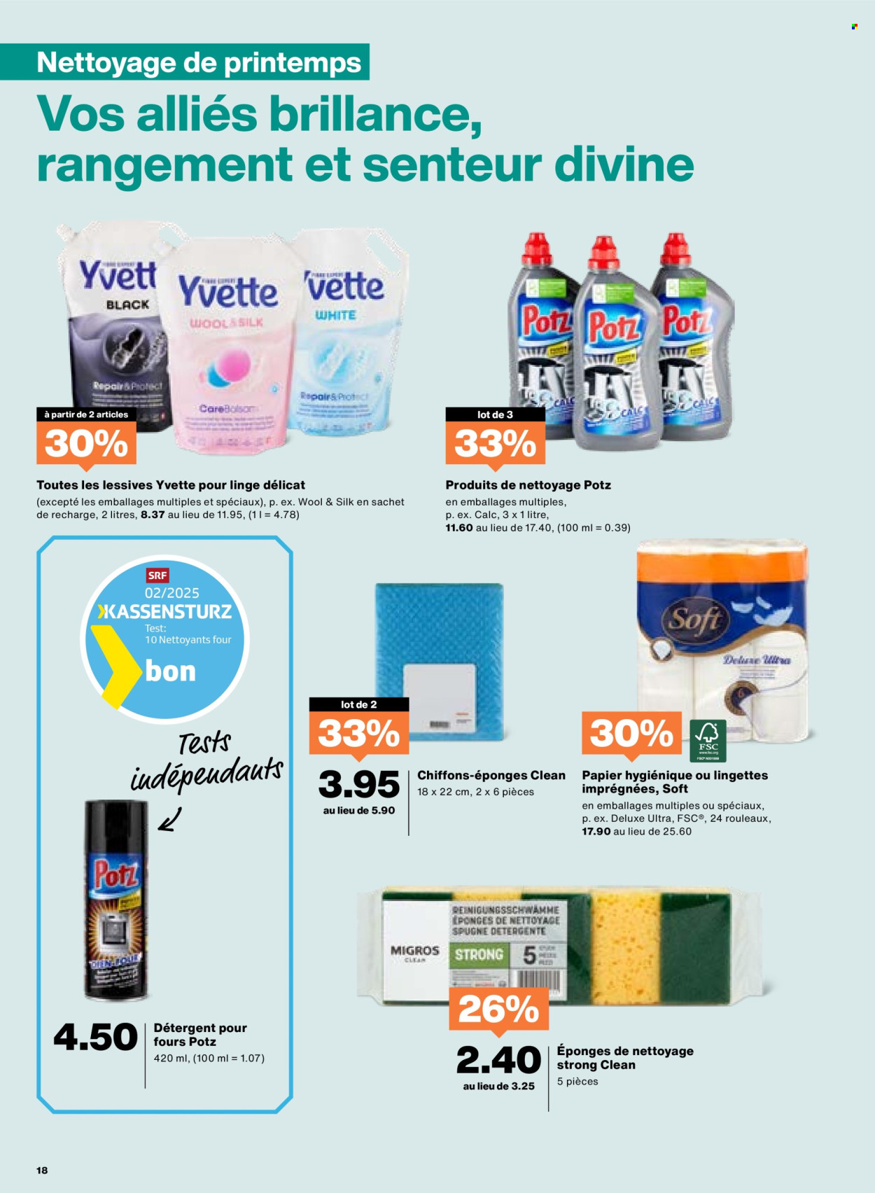 Catalogue Migros - 11.3.2025 - 17.3.2025. Page 18