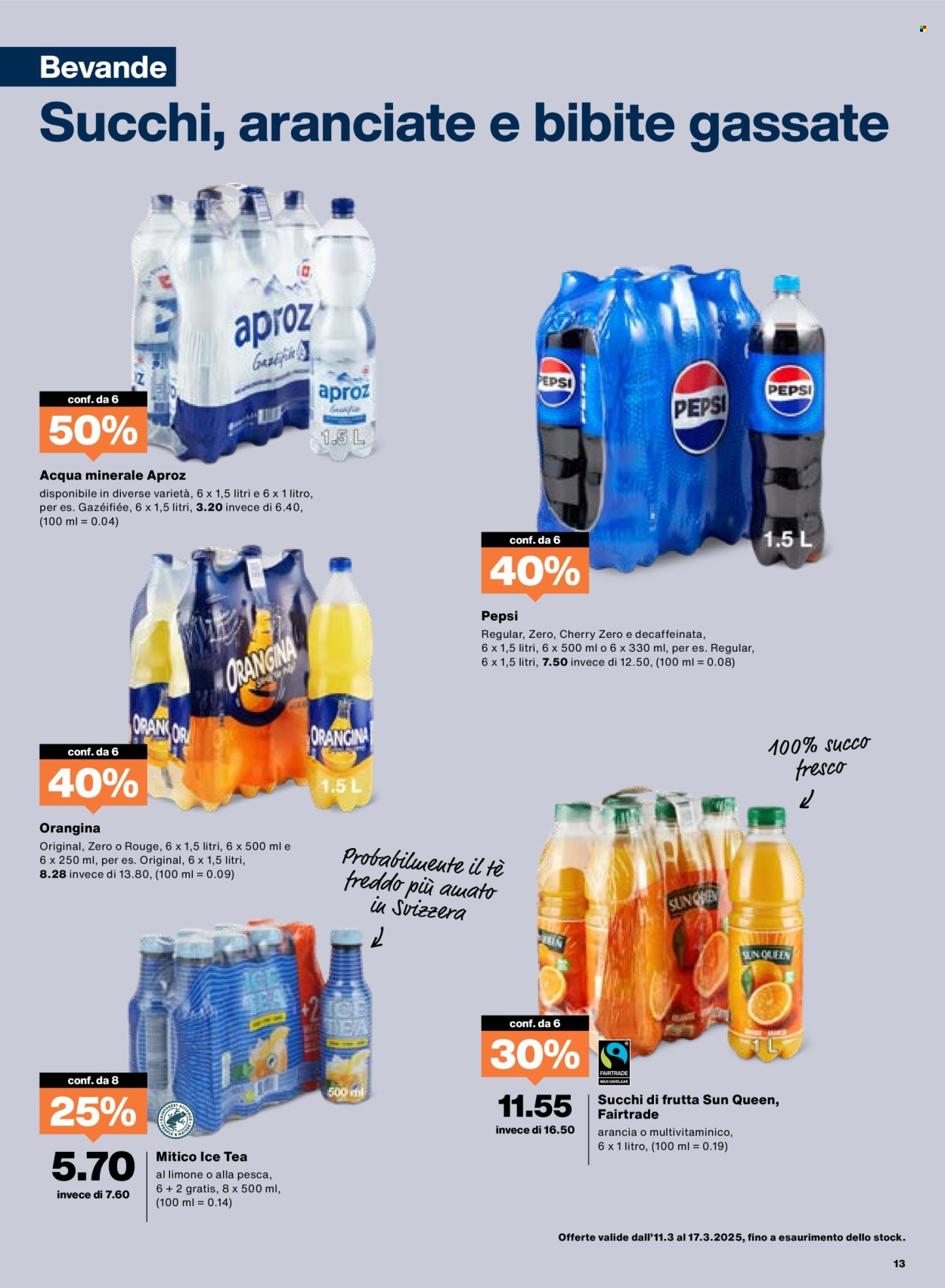 Prospekt Migros - 11.3.2025 - 17.3.2025. Seite 13