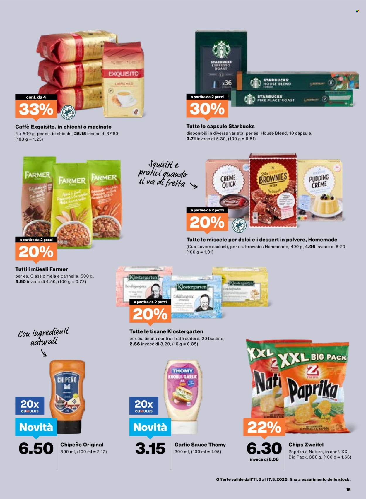 Prospekt Migros - 11.3.2025 - 17.3.2025. Seite 15
