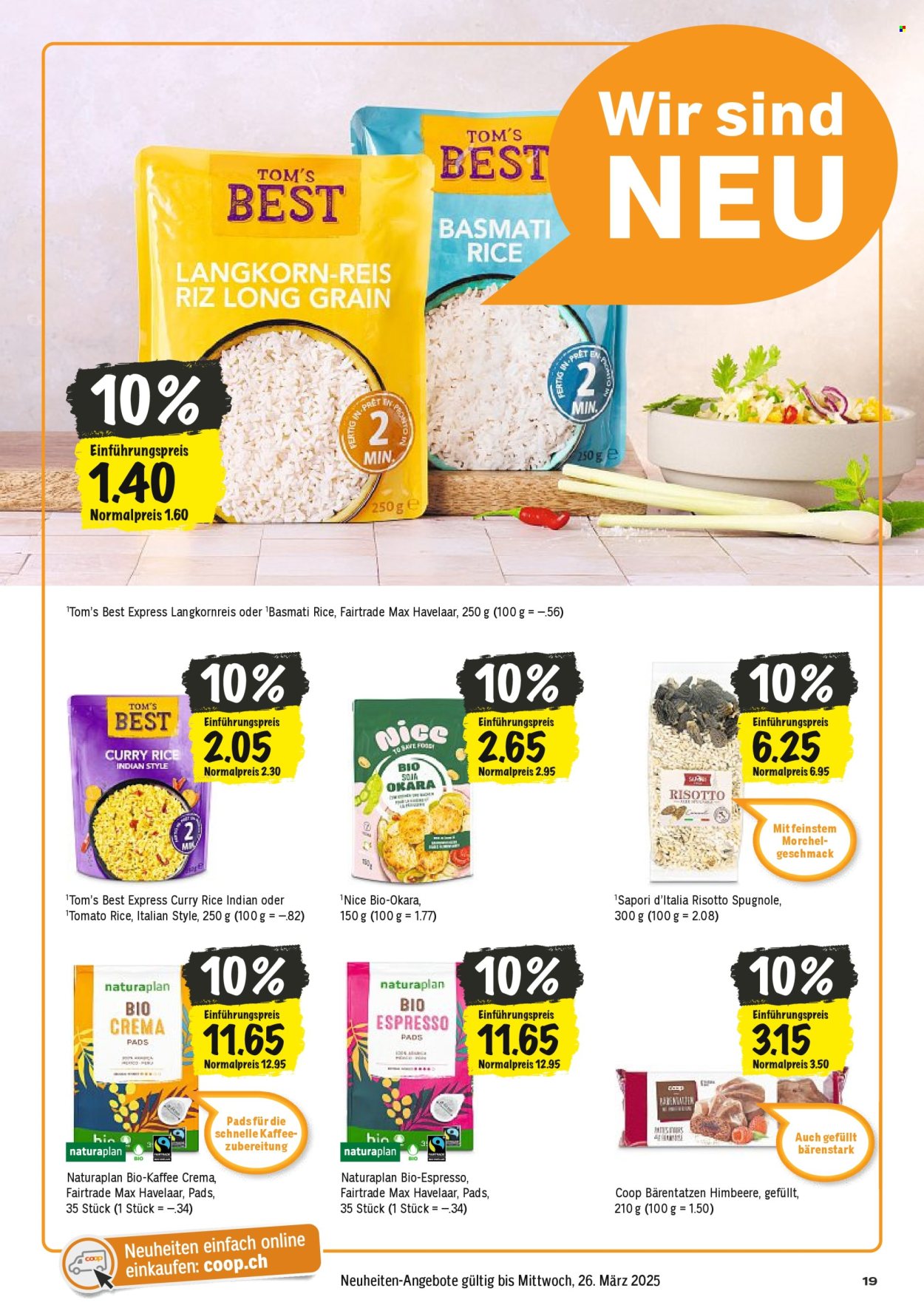 Prospekt Coop - 13.3.2025 - 19.3.2025. Seite 19
