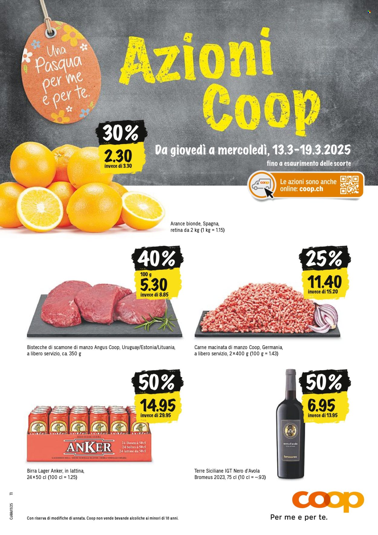 Catalogue Coop - 13.3.2025 - 19.3.2025. Page 1