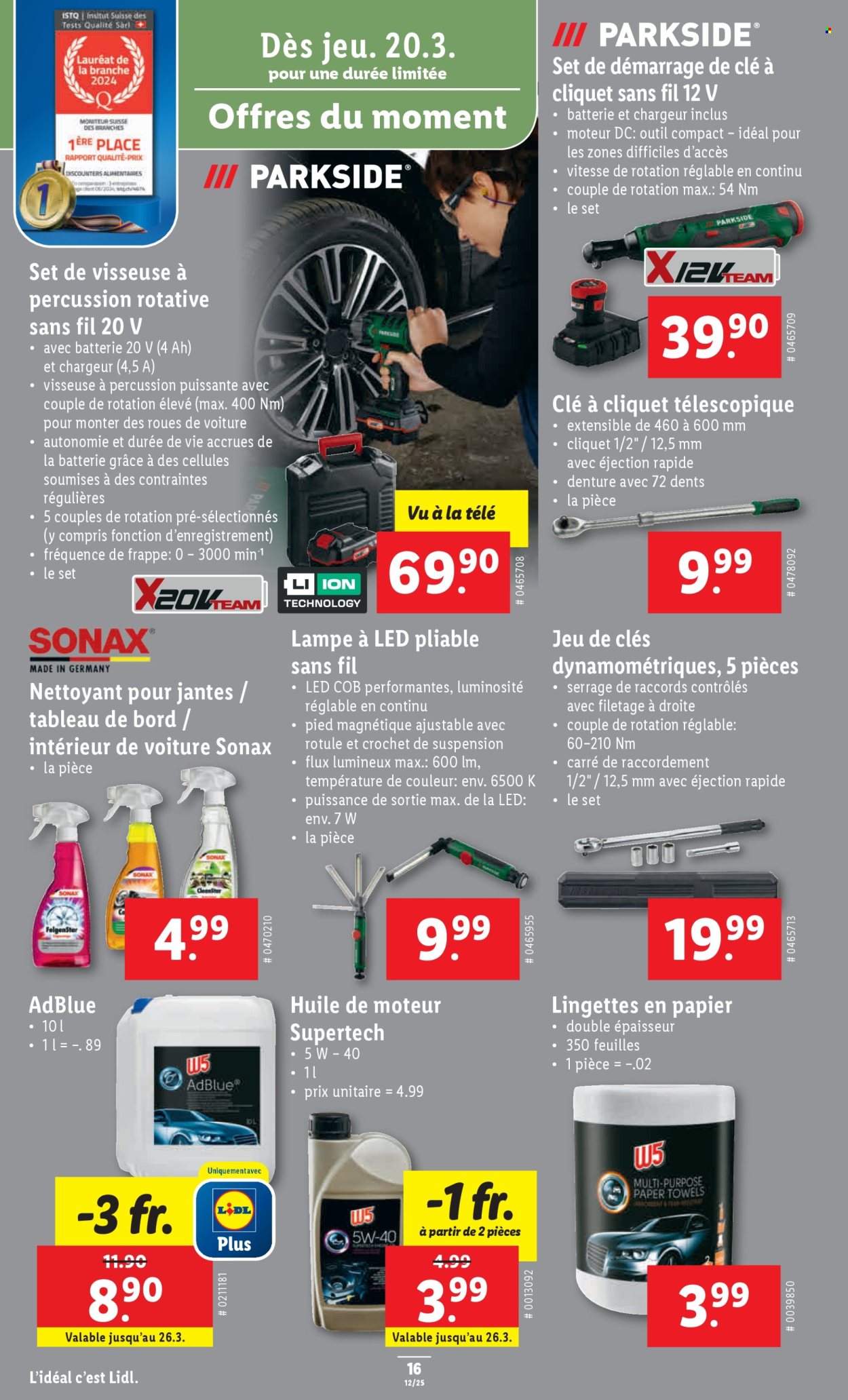 Volantino Lidl - 20.3.2025 - 26.3.2025. Pagina 16