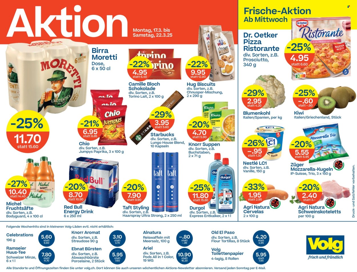 Catalogue Volg - 17.3.2025 - 22.3.2025. Page 1
