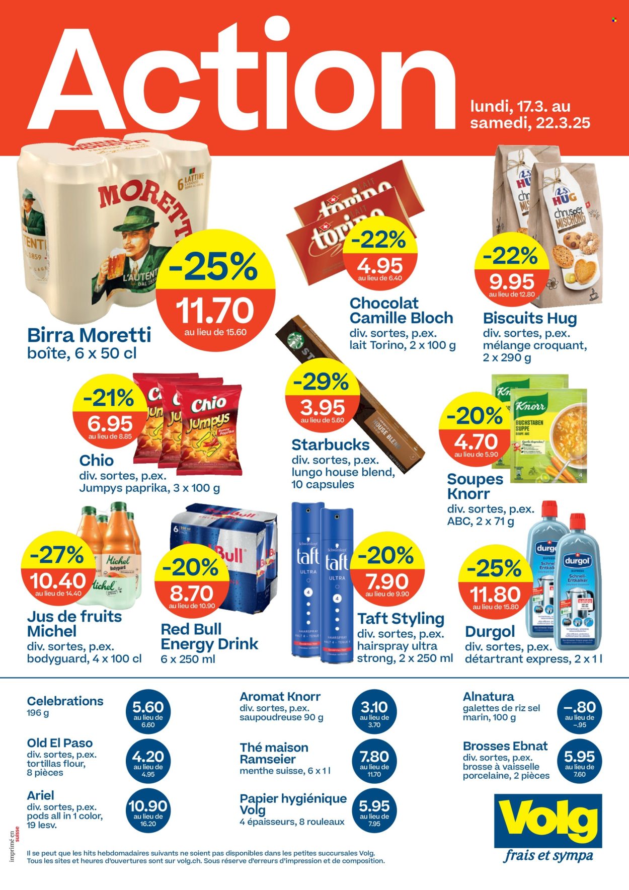 Catalogue Volg - 17.3.2025 - 22.3.2025. Page 1