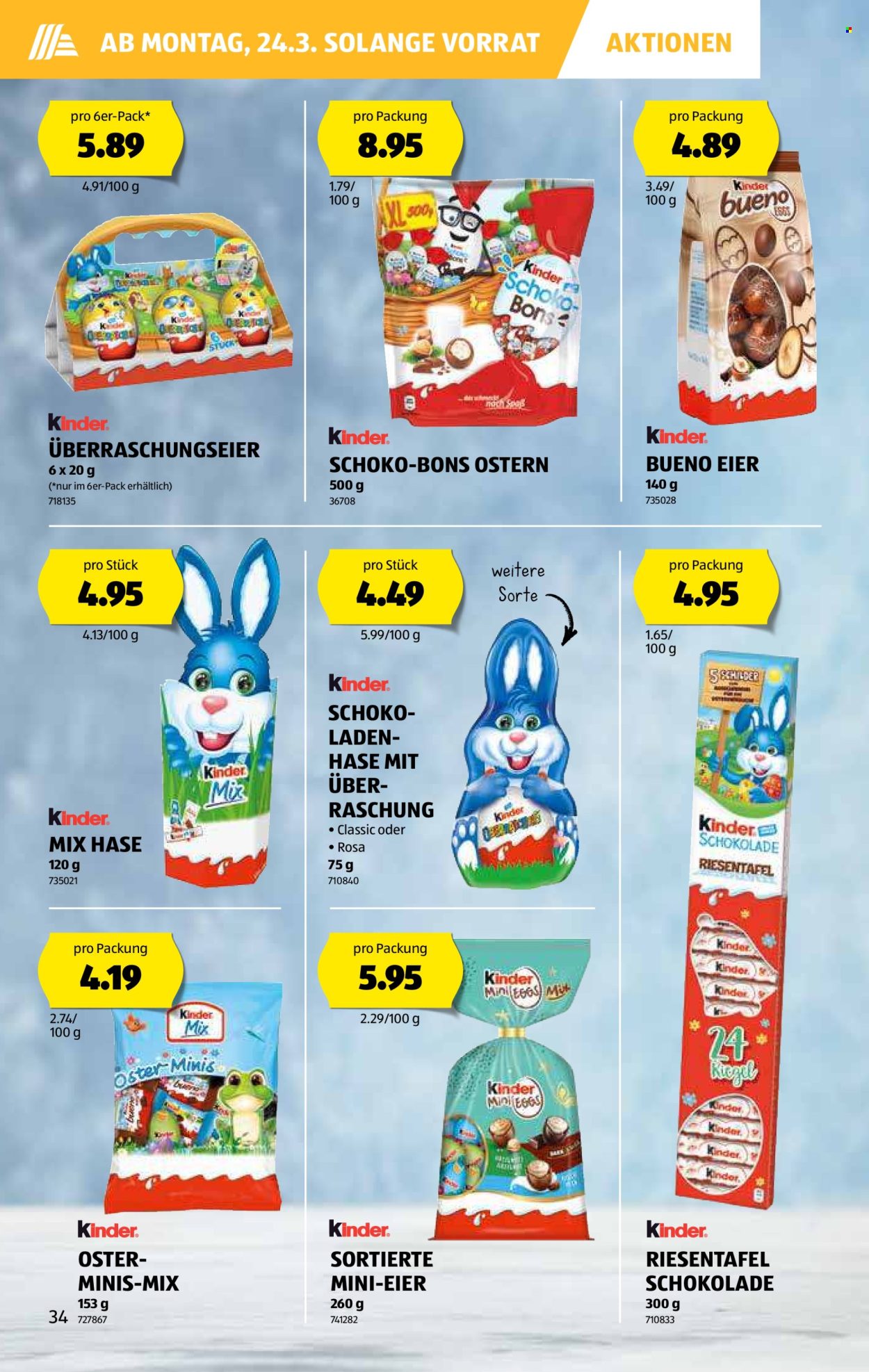Volantino Aldi - 20.3.2025 - 26.3.2025. Pagina 34