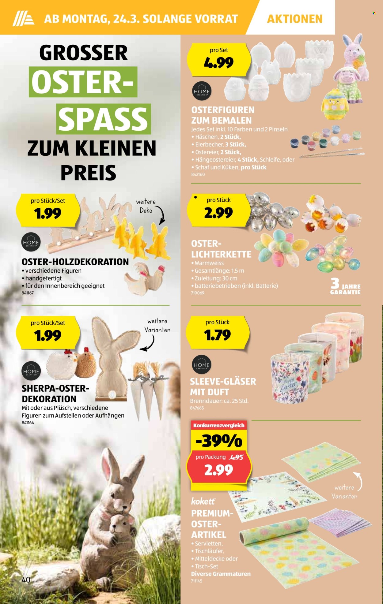 Volantino Aldi - 20.3.2025 - 26.3.2025. Pagina 40