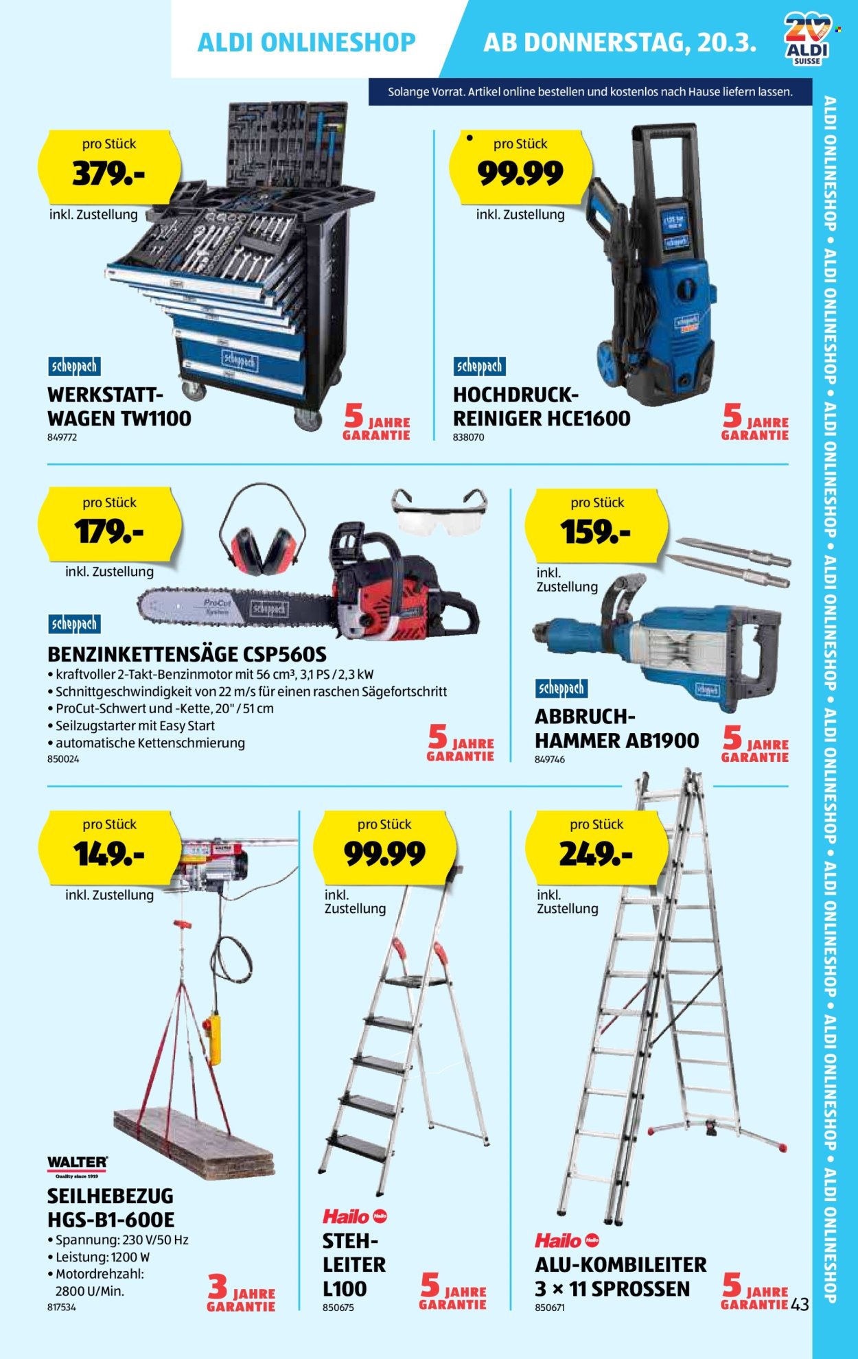 Volantino Aldi - 20.3.2025 - 26.3.2025. Pagina 43