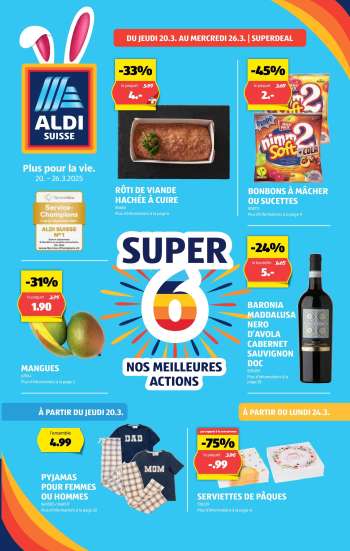 Volantino Aldi - 20.3.2025 - 26.3.2025.
